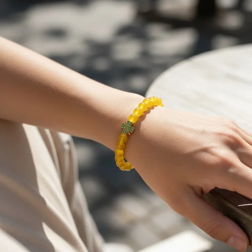NWT Kate Spade Rainbow Joy Luck Charm Stretch Bracelet